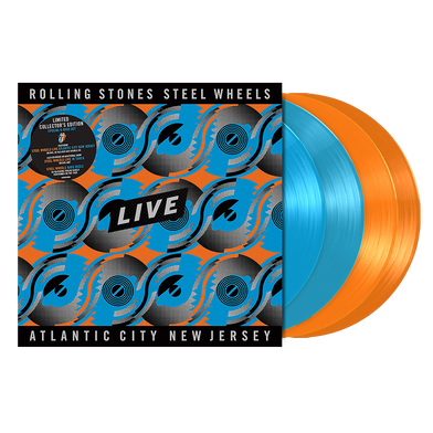 Steel Wheels (Live From Atlantic City, NJ, 1989) 4LP