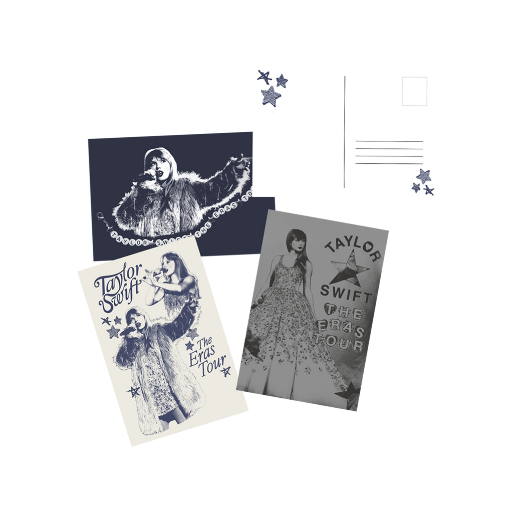 Set of 3 Taylor Swift The Eras Tour Photo Postcards