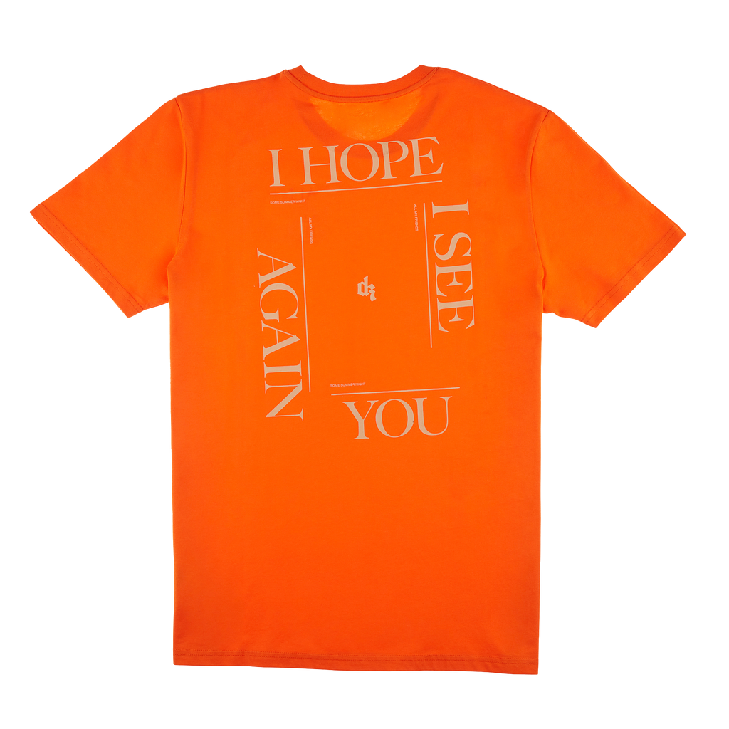 All My Friends Orange Tee