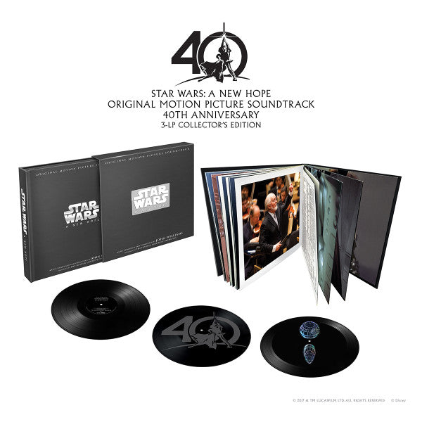 Star Wars: A New Hope (3 LP, 3D Death Star Hologram Box Set)
