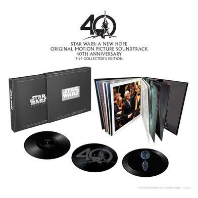 Star Wars: A New Hope (3 LP, 3D Death Star Hologram Box Set)