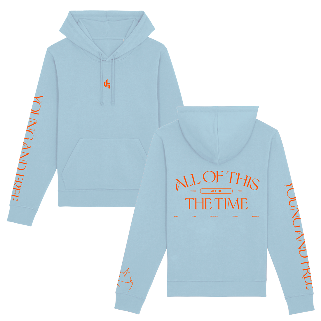 baby blue hoodie