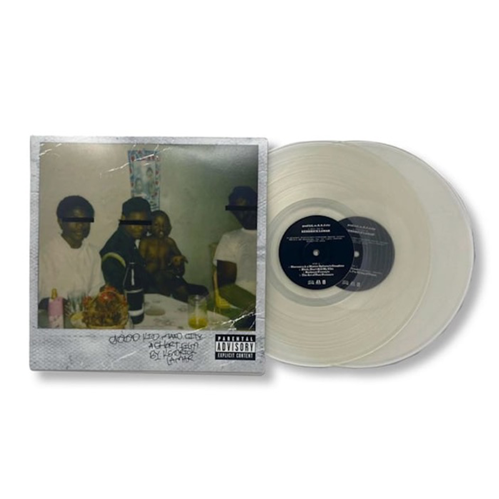 good kid, m.A.A.d city (10th Anniversary Edition) Translucent Milky Clear 2 LP