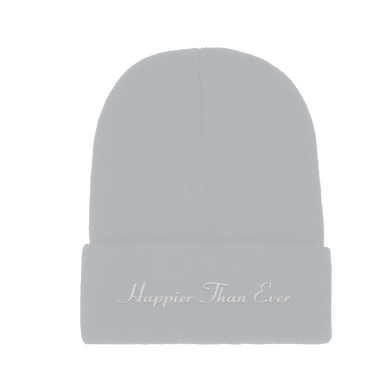 Happier Than Ever Blue Beanie