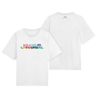 Music Is Universal White Tee